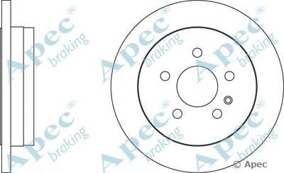 APEC BRAKING dsk2133 -  Тормозной диск